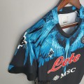 Maillot Napoli Kappa x Marcelo Burlon Black 2021/2022