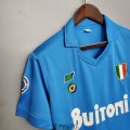 Maillot Napoli Retro Domicile 1987/1988