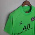 Maillot PSG Gardien De But Green 2021/2022