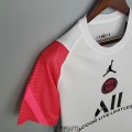 Maillot PSG x JORDAN Training White Pink 2021/2022