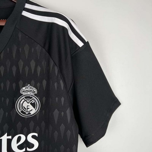 Maillot Real Madrid 2023 2024 gardien de but orange - Footbebe