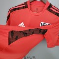 Maillot Sao Paulo FC Training Red Black 2021/2022