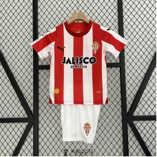 Maillot Sporting Gijon Enfant Domicile 2023/2024