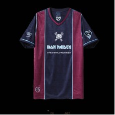 Maillot West Ham United x Iron Maiden Retro Blue 2011/2012