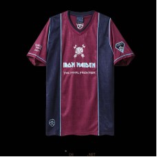 Maillot West Ham United x Iron Maiden Retro Red 2011/2012