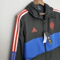 Manchester United Vestes Coupe Vent Black Blue II 2022/2023