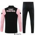 PSG Sweat Entrainement Black Pink + Pantalon 2021/2022