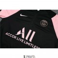 PSG Sweat Entrainement Black Pink + Pantalon 2021/2022