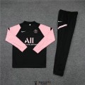 PSG Sweat Entrainement Black Pink + Pantalon 2021/2022