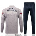 PSG Sweat Entrainement Light Grey Dots + Pantalon 2021/2022