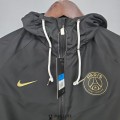 PSG Vestes Coupe Vent Black Golden 2021/2022