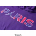 PSG x Jordan Sweat Capuche Purple + Pantalon Black 2021/2022