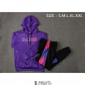 PSG x Jordan Sweat Capuche Purple + Pantalon Black 2021/2022