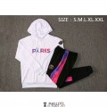 PSG x Jordan Sweat Capuche White II+ Pantalon Black 2021/2022