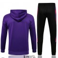 PSG x Jordan Veste Capuche Purple+ Pantalon Black 2021/2022
