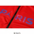 PSG x Jordan Veste Capuche Red + Pantalon Black 2021/2022