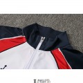PSG x Jordan Veste White Navy + Pantalon Navy 2021/2022