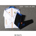 Real Madrid Veste White II + Pantalon Black II 2021/2022