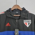 Sao Paulo FC Vestes Coupe Vent Black Blue II 2022/2023
