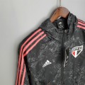 Sao Paulo FC Vestes Coupe Vent Black Pattern 2021/2022