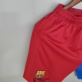 Short Barcelona Domicile Red Blue 2021/2022