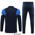 Tottenham Hotspur Sweat Entrainement Navy + Pantalon Navy 2021/2022