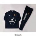 Wolves Sweat Entrainement Navy + Pantalon Navy 2021/2022