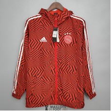 Ajax Vestes Coupe Vent Red Stripes 2021/2022