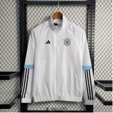 Allemagne Vestes Coupe Vent White II 2023/2024