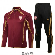 Arsenal Veste Red I + Pantalon Black I 2022/2023
