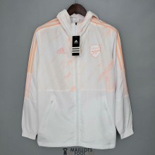 Arsenal Vestes Coupe Vent White Orange 2021/2022