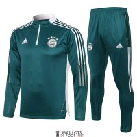 Bayern Munich Sweat Entrainement Green II + Pantalon Green II 2021/2022