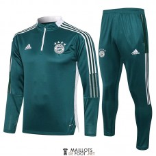 Bayern Munich Sweat Entrainement Green II + Pantalon Green II 2021/2022
