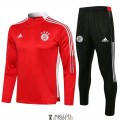 Bayern Munich Sweat Entrainement Red II + Pantalon Black II 2021/2022