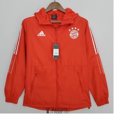 Bayern Munich Vestes Coupe Vent Red I 2022/2023