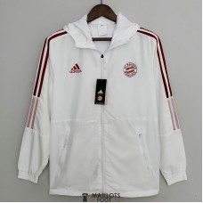 Bayern Munich Vestes Coupe Vent White I 2022/2023