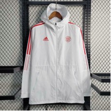 Bayern Munich Vestes Coupe Vent White I 2023/2024