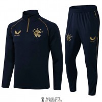 Glasgow Rangers Sweat Entrainement Royal + Pantalon Royal 2021/2022