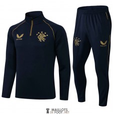 Glasgow Rangers Sweat Entrainement Royal + Pantalon Royal 2021/2022