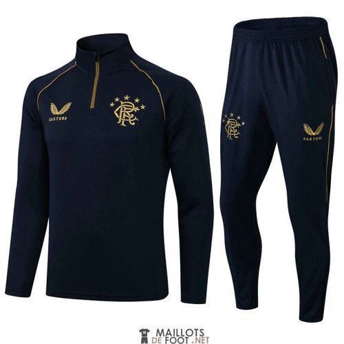 Glasgow Rangers Sweat Entrainement Royal + Pantalon Royal 2021/2022