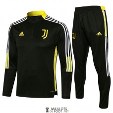 Juventus Sweat Entrainement Black II + Pantalon Black II 2021/2022