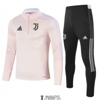 Juventus Sweat Entrainement Pink + Pantalon Black 2021/2022