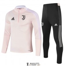 Juventus Sweat Entrainement Pink + Pantalon Black 2021/2022