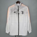 Juventus Vestes Coupe Vent White Gray 2021/2022