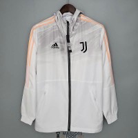 Juventus Vestes Coupe Vent White Gray 2021/2022