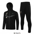 Liverpool Veste Capuche Black I + Pantalon Black I 2022/2023