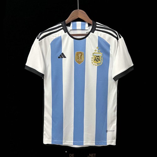 Boutique Maillot de Foot Argentine Domicile 2021/22/22 Personnalisés Pas  Cher