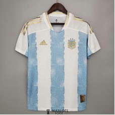 Maillot Argentine Commemorative Edition White Blue 2021/2022