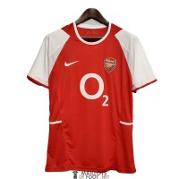 Maillot Arsenal Retro Domicile 2002/2004