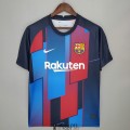 Maillot Barcelona Training Blue Red II 2021/2022